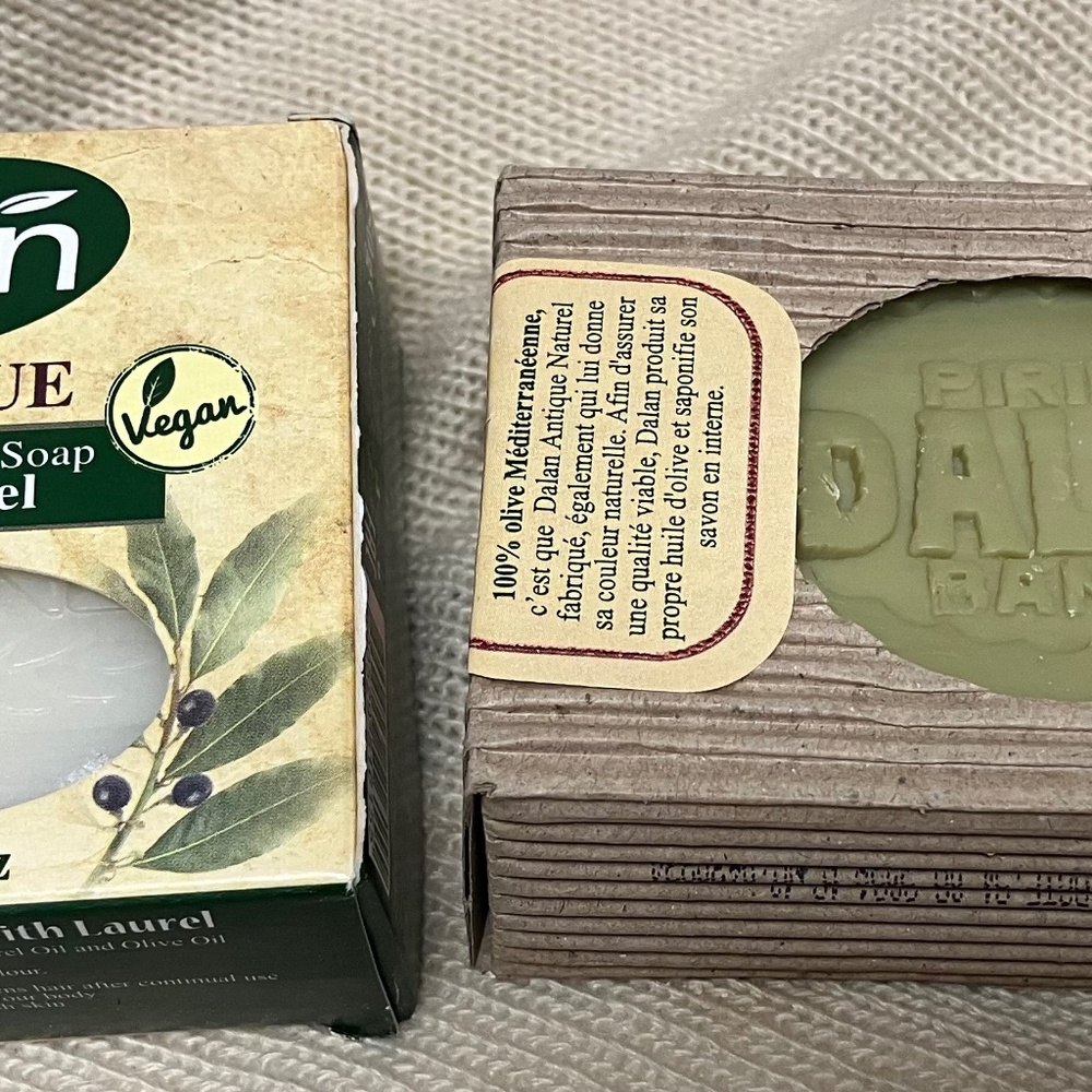 Dalan Gift Pack 2 Bars of Olive Oil Soap Natural Quiet Luxury Clean Youthful